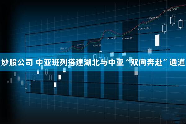 炒股公司 中亚班列搭建湖北与中亚“双向奔赴”通道